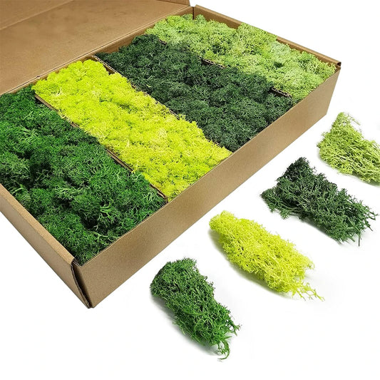Artificial Green Plants Life Moss DIY Crafts Grass Garden Home Room Decor